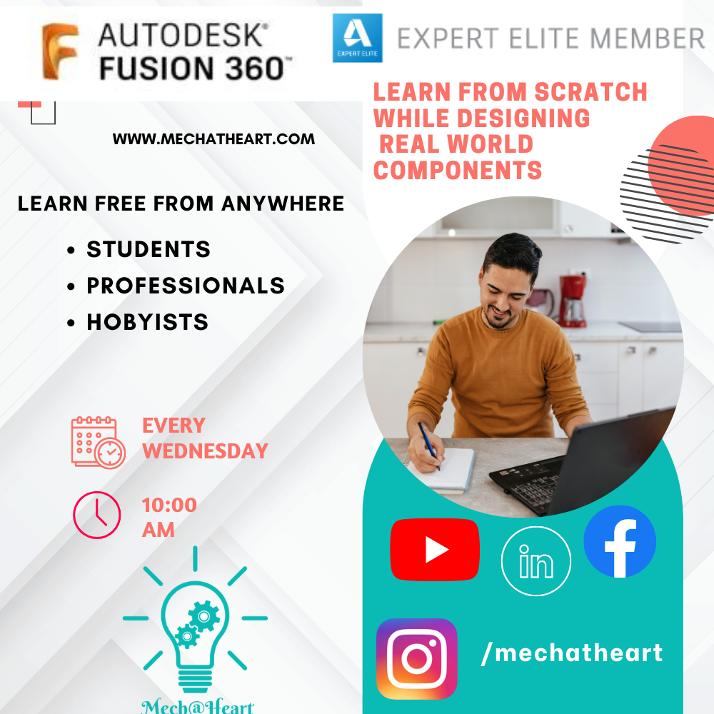 Free Autodesk Fusion 360 course